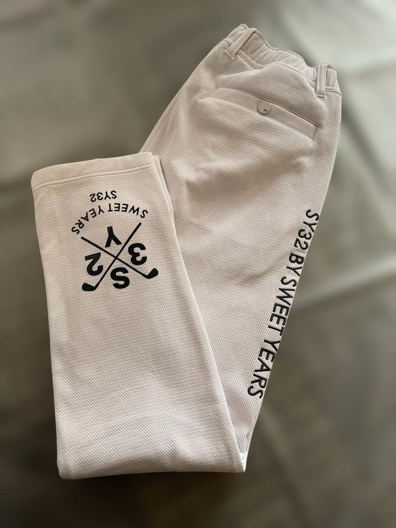 SWEET YEARS メッシュホワイトパンツ Lサイズ - メルカリ