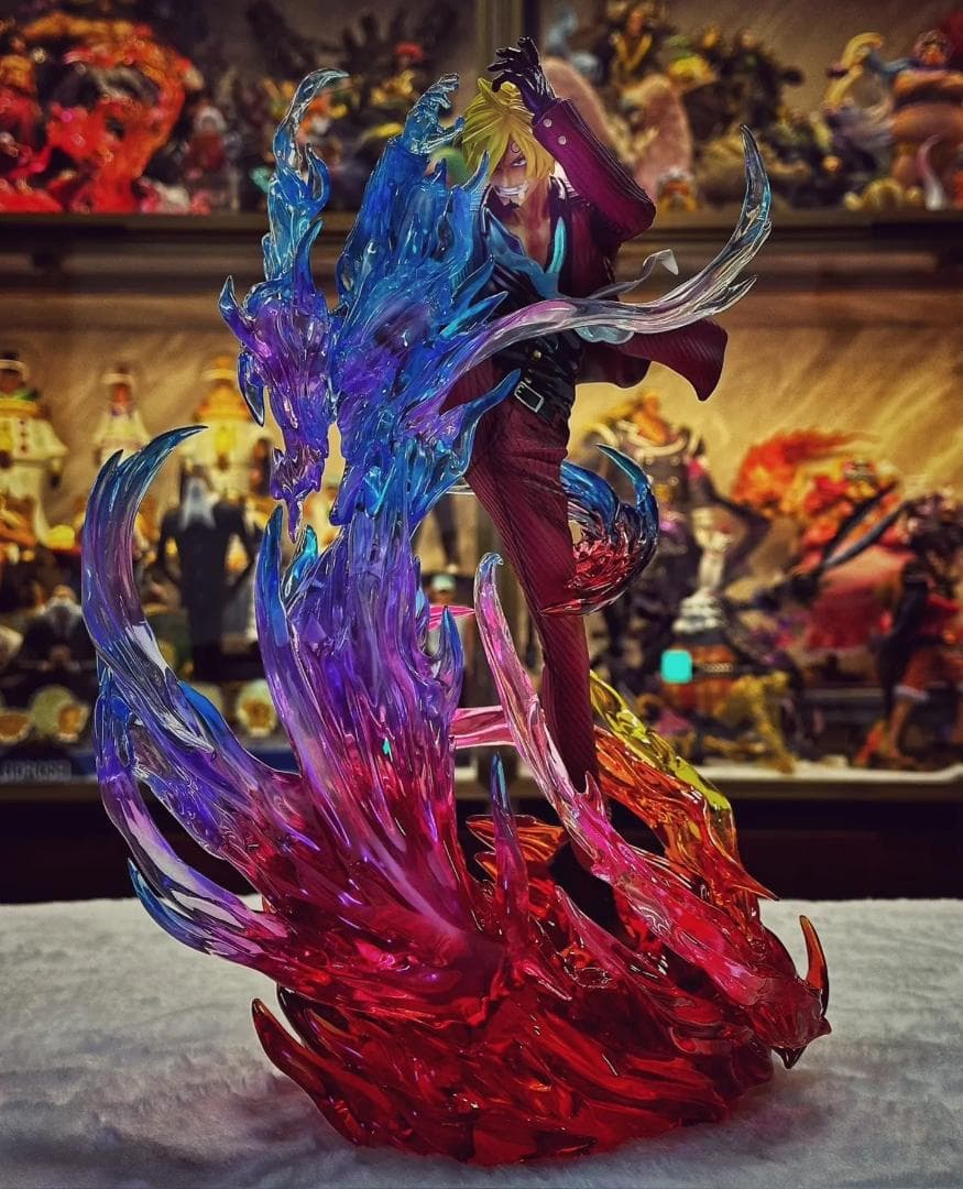 ワンピース 麦わら海賊団 鬼ヶ島 サンジ ガレージキット フィギュア B