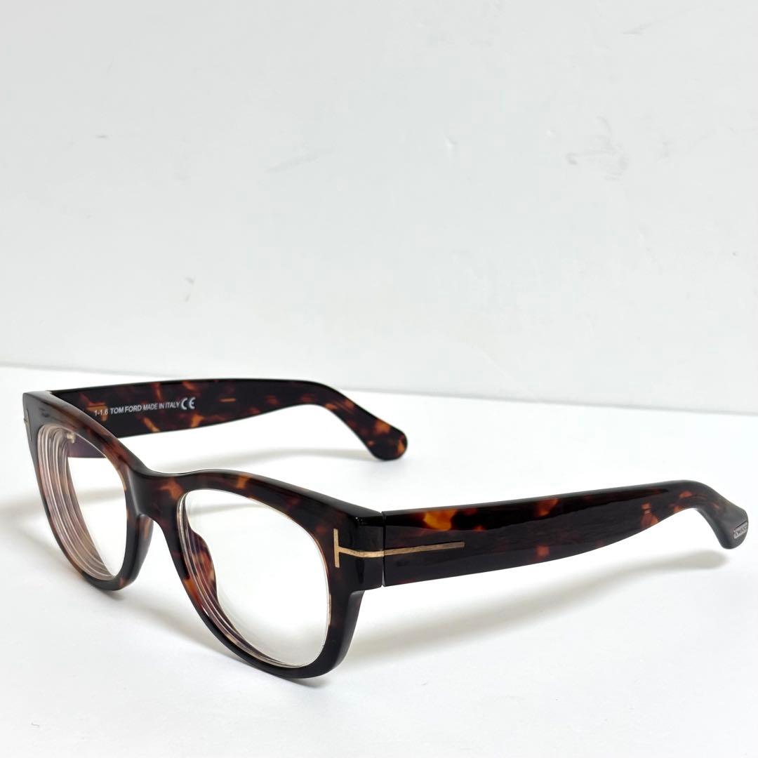 美品】 TOM FORD トムフォード サングラス ウェリントン べっ甲柄