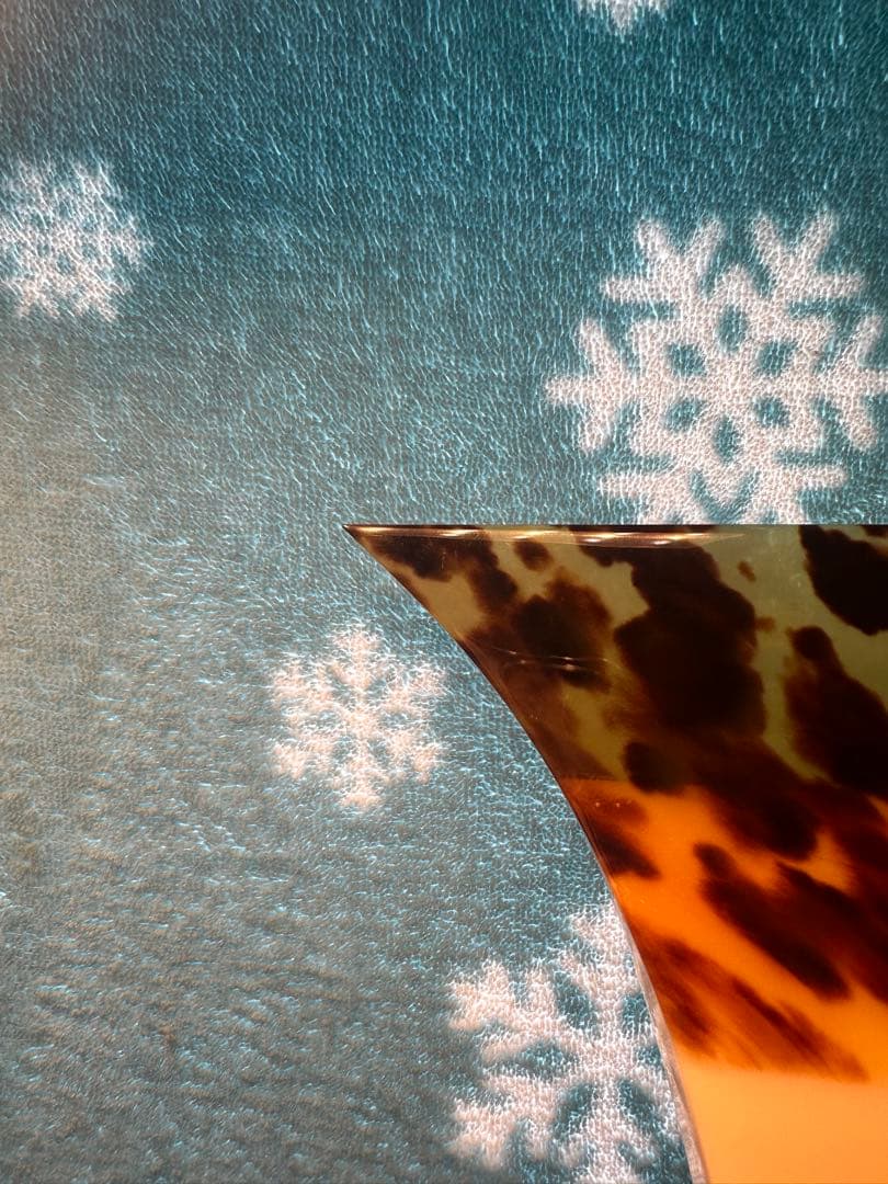 最終値下げ【ほぼ新品・最高級】地歌三味線鼈甲撥 上質本鼈甲 一枚甲