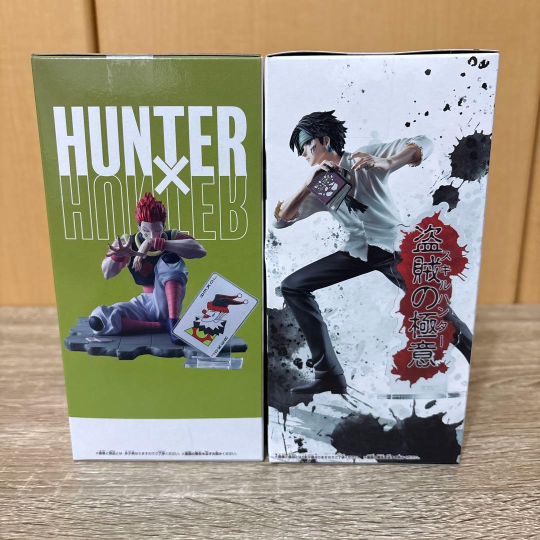 HUNTER x HUNTER ヒソカ クロロ フィギュア2体セット - メルカリ