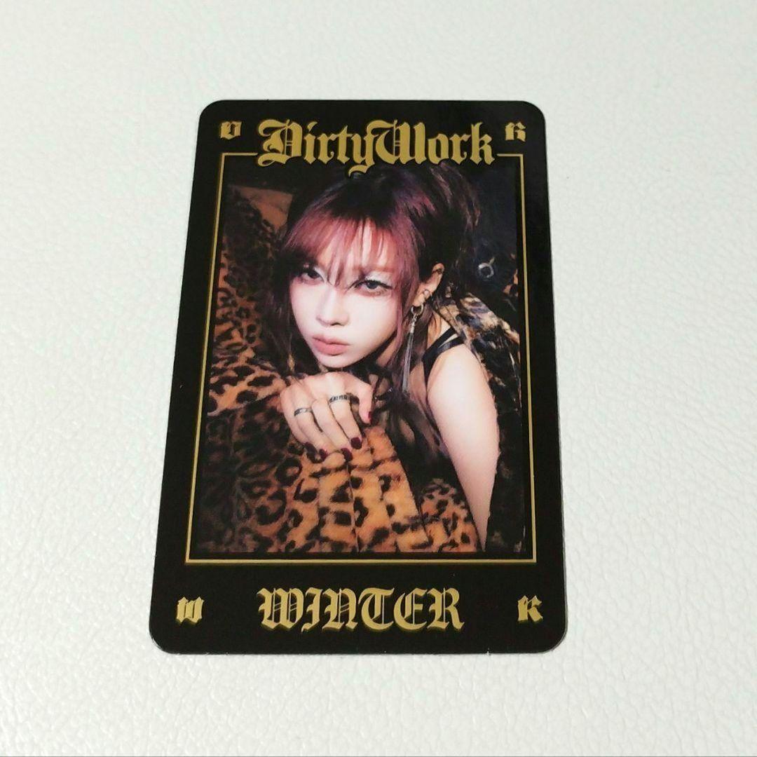 aespa 公式 Dirty Work ランダム トレカ ラントレ ウィンター - メルカリ
