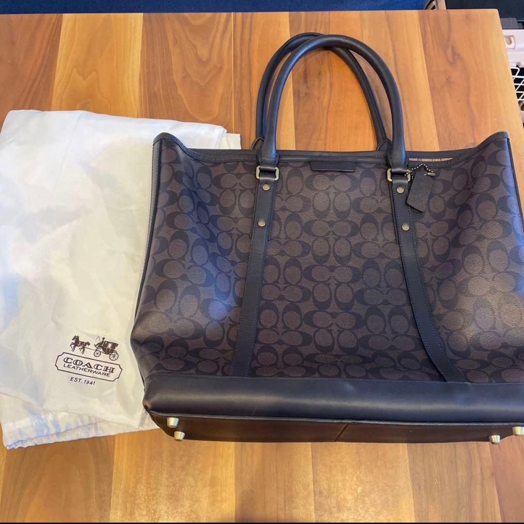 【メルカリ市の間だけの価格】コーチ　シグネチャー　トートバッグ