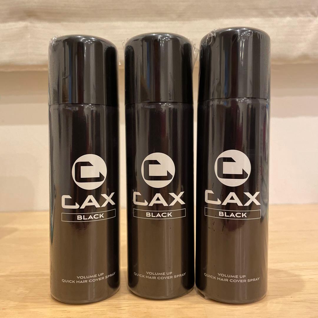 CAX カックス 薄毛隠し用 ヘアスプレー 100g（リニューアル版）ブラック CAX（カックス） 薄毛隠し 増毛ヘアスプレー 白髪隠し 100g 育毛剤や発