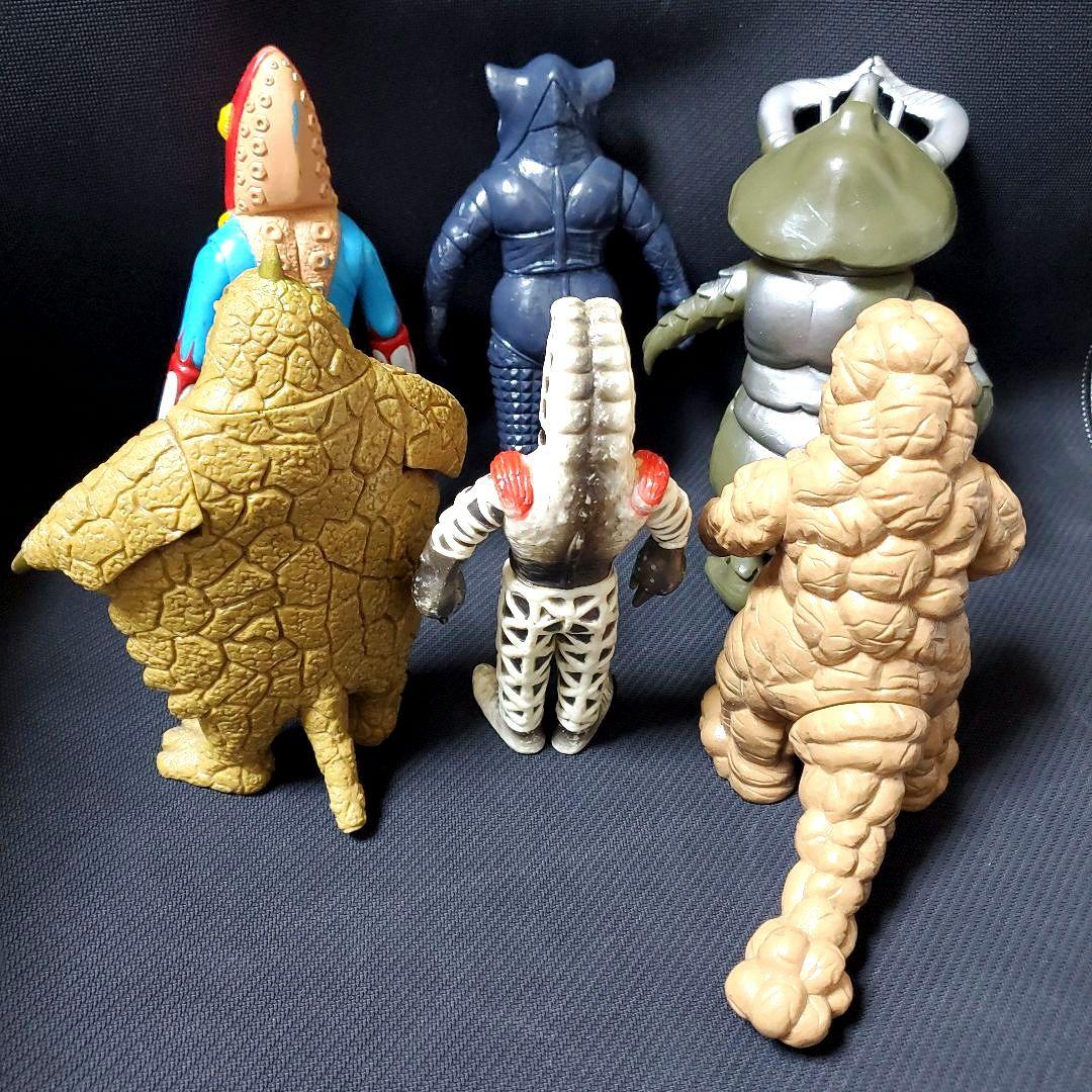 80's レトロ】80年代物のみ ウルトラマン 怪獣ソフビ 6体セット - メルカリ