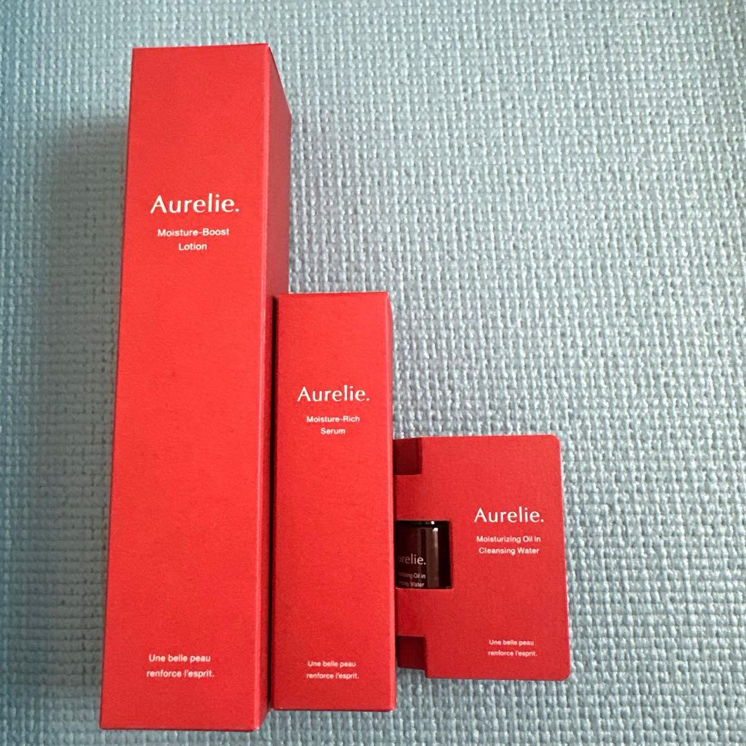 オレリー　化粧水美容液 メイク落とし セット