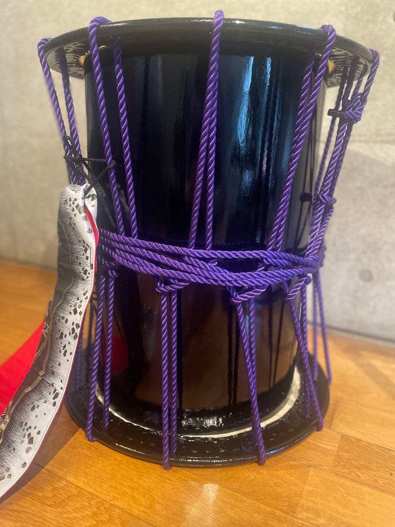 最終値下げ　桶胴太鼓1.6尺　ケース、バチ、帯付き