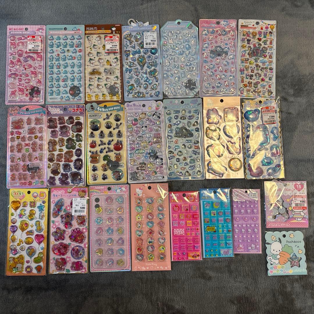 正規品】ボンボンドロップシール うるちゅる タイルシール おはじき