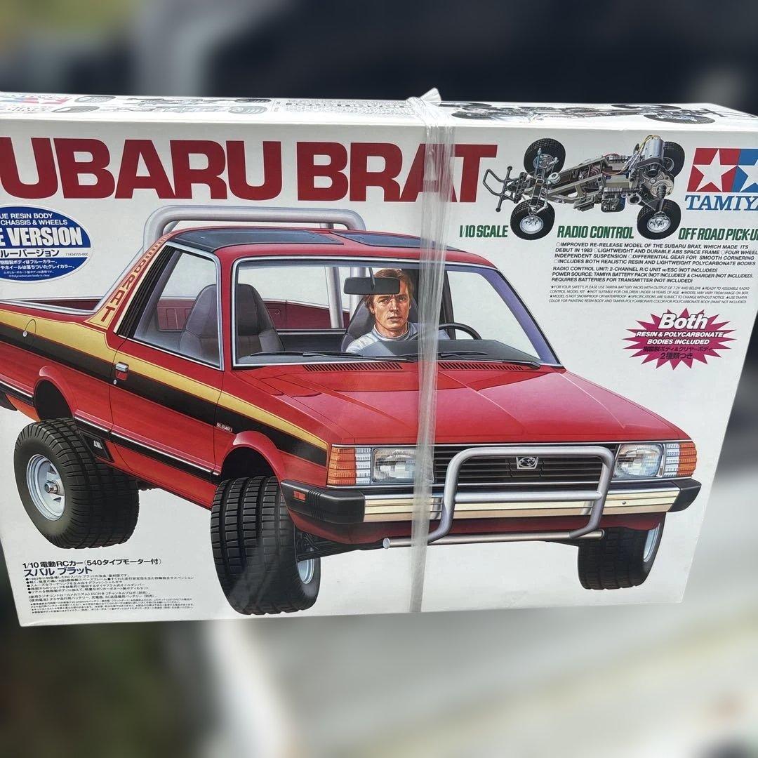 TAMIYA 1/10 スバル ブラット　ブルーバージョン