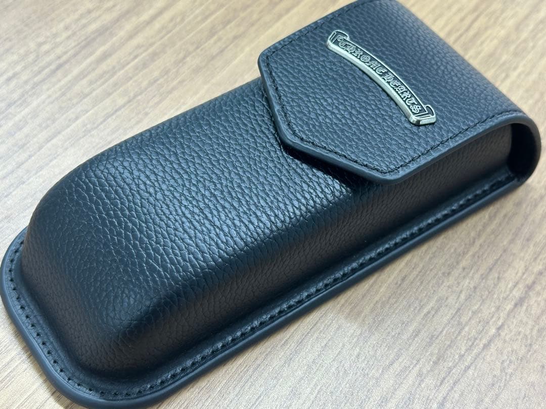 クロムハーツ CHROME HEARTS レザーアイウェアケース