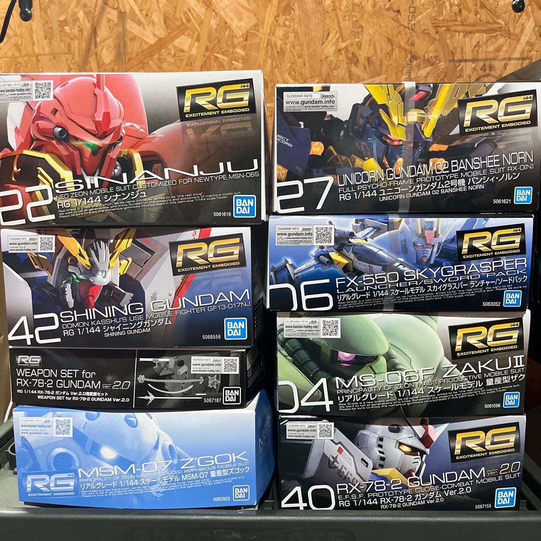 RG ガンプラセット