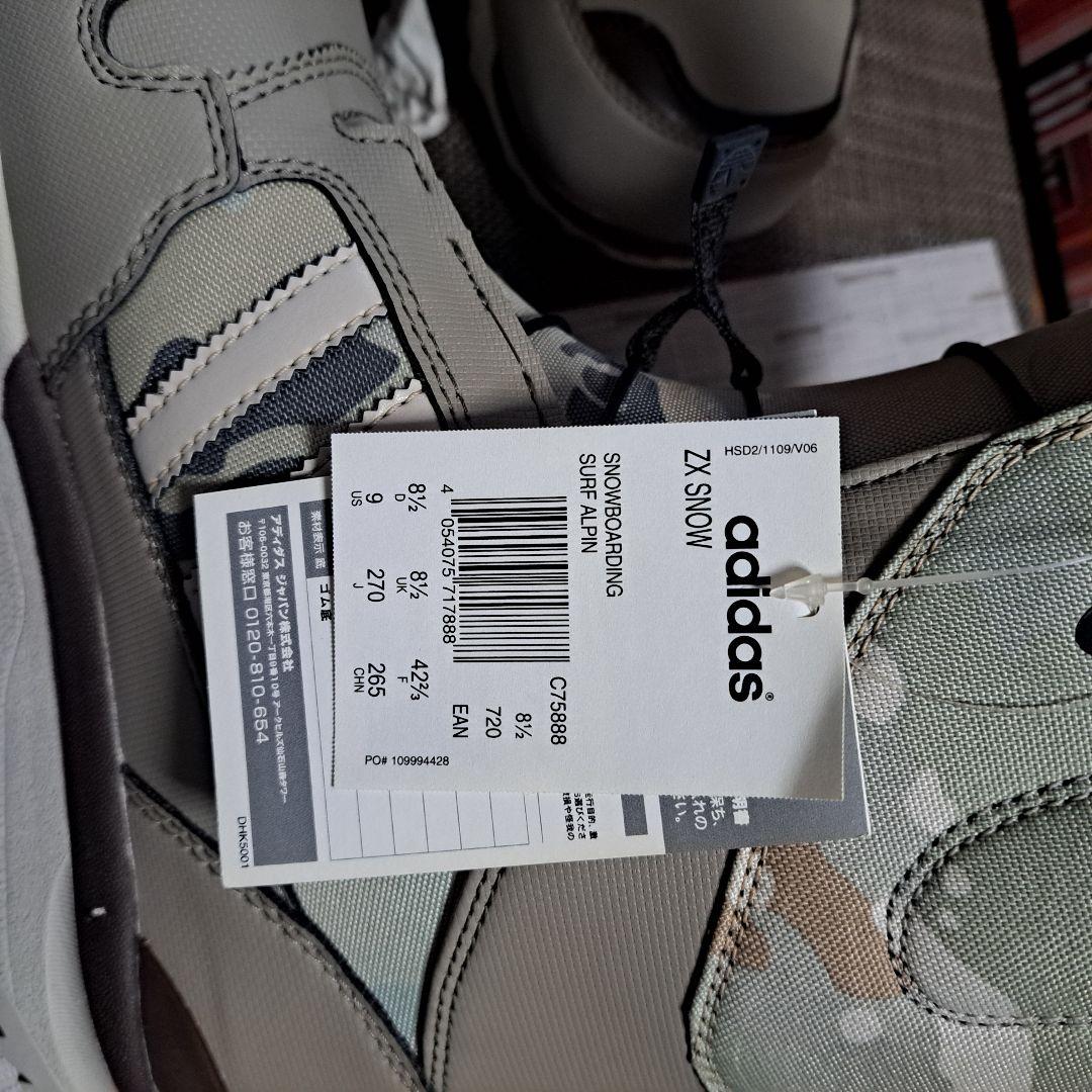 adidas ZX SNOW スノーボードブーツ - メルカリ