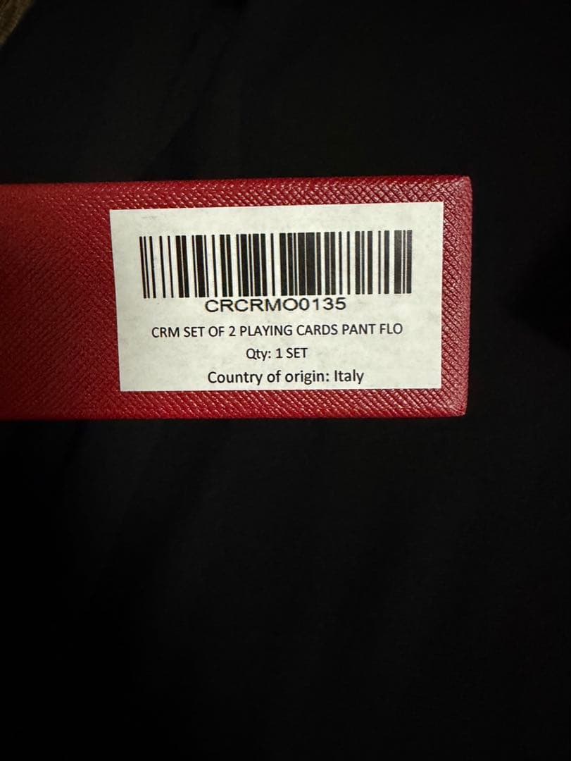 非売品 未使用【Cartier】トランプ2組セット カルティエ ノベルティ