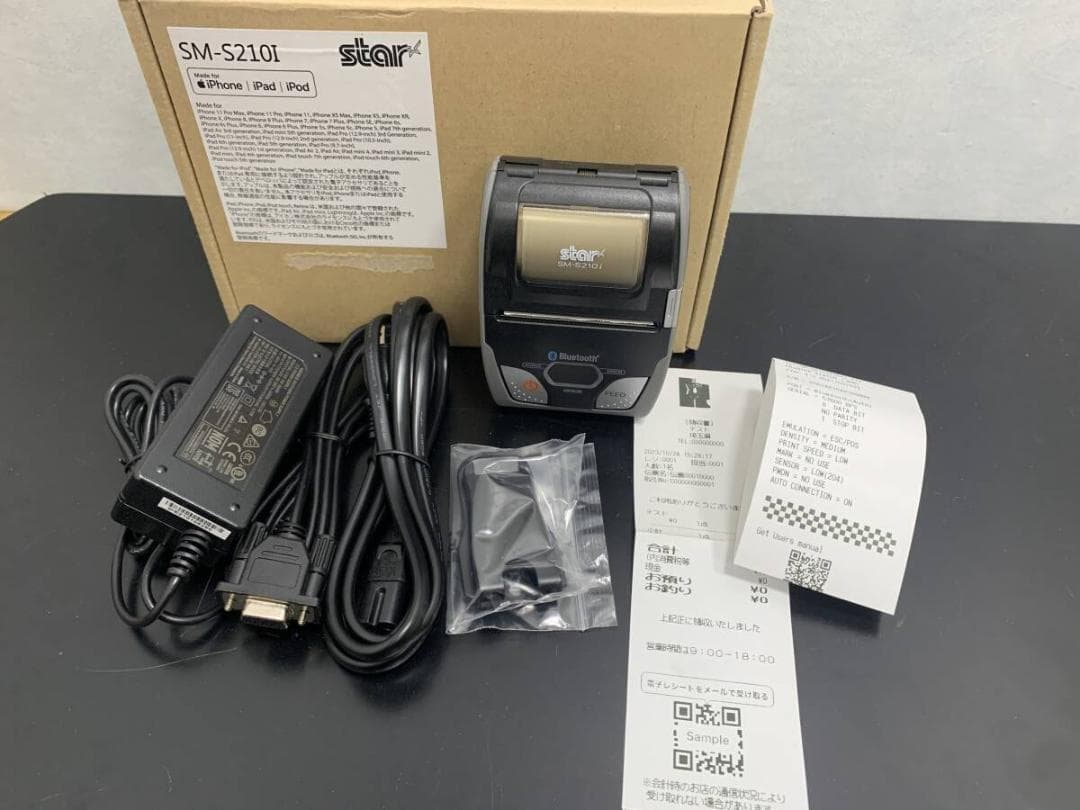 Y♦580（112）　スター精密 モバイルプリンター SM-S210i SM-S210i モバイルプリンター ｜ スター精密 サーマルレシート