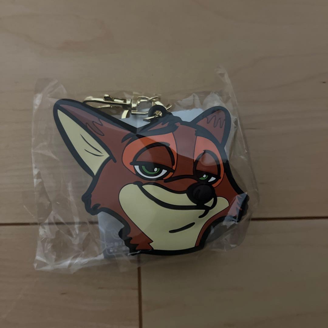 ディズニーストア ズートピア ニック トーキングキーチェーン ボイス