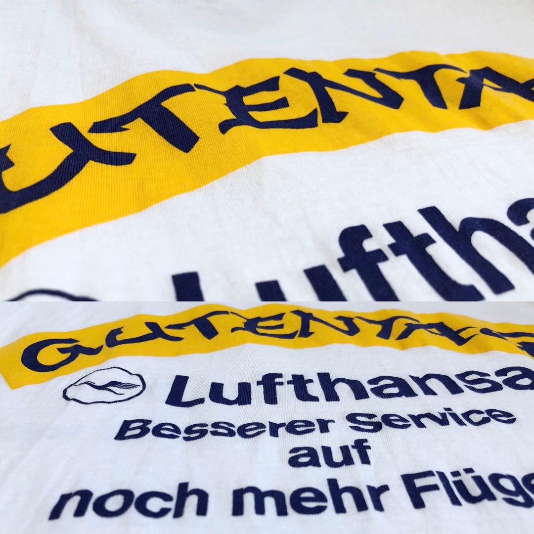 90s ルフトハンザ Tシャツ Lufthansa ドイツ 航空 飛行機 - メルカリ