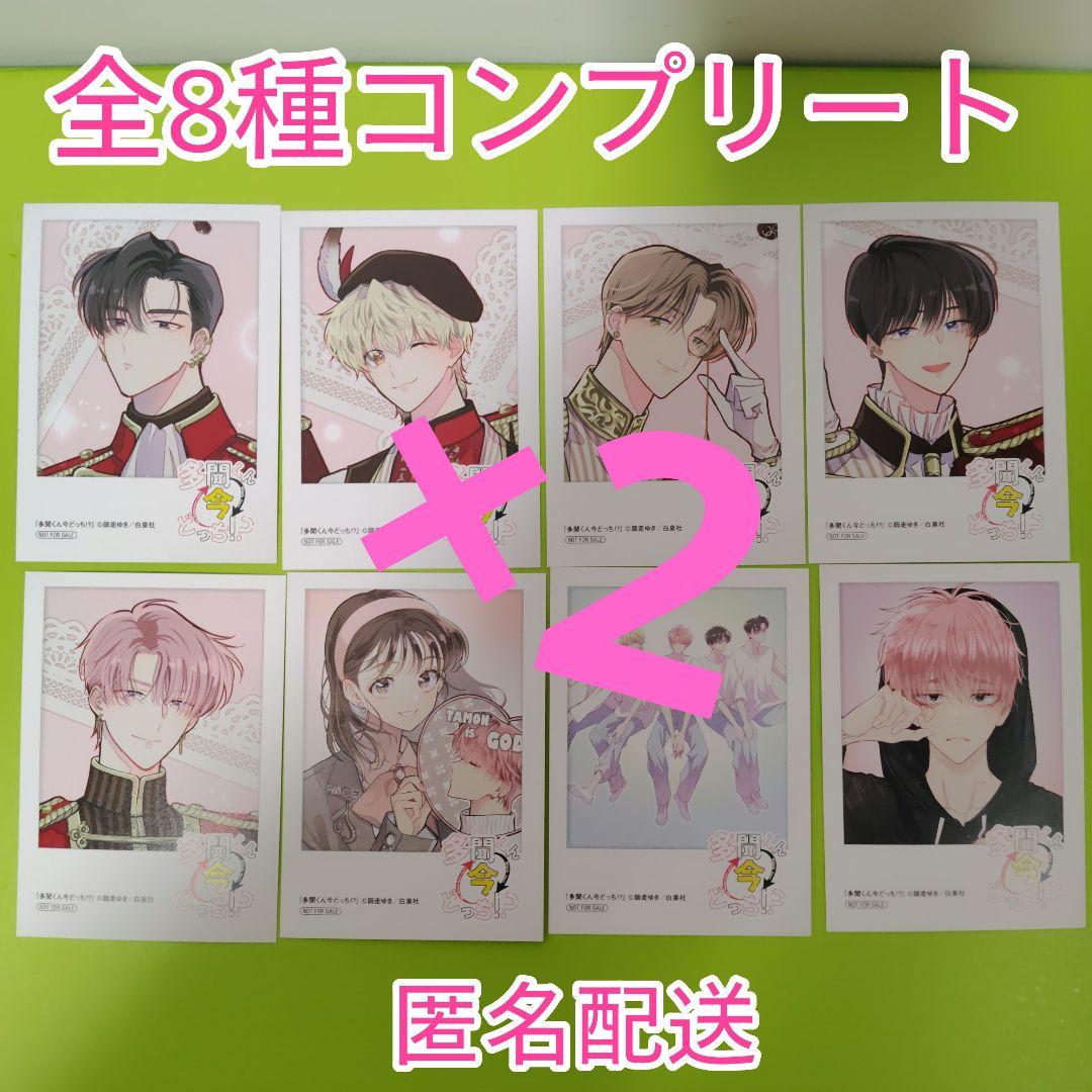全8種コンプ×2 多聞くん今どっち!? アニメイト フェア 特典 - メルカリ