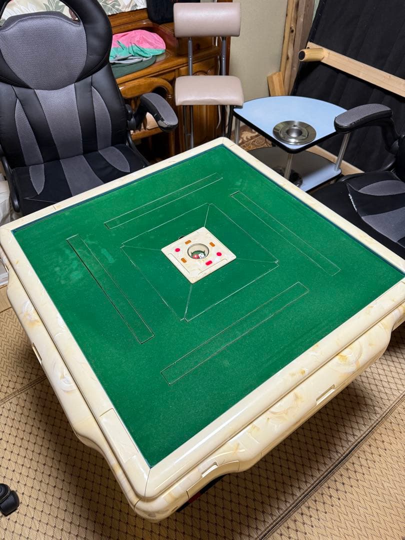 【全自動麻雀卓】【送料込】アモス　マーテル　卓内部美品