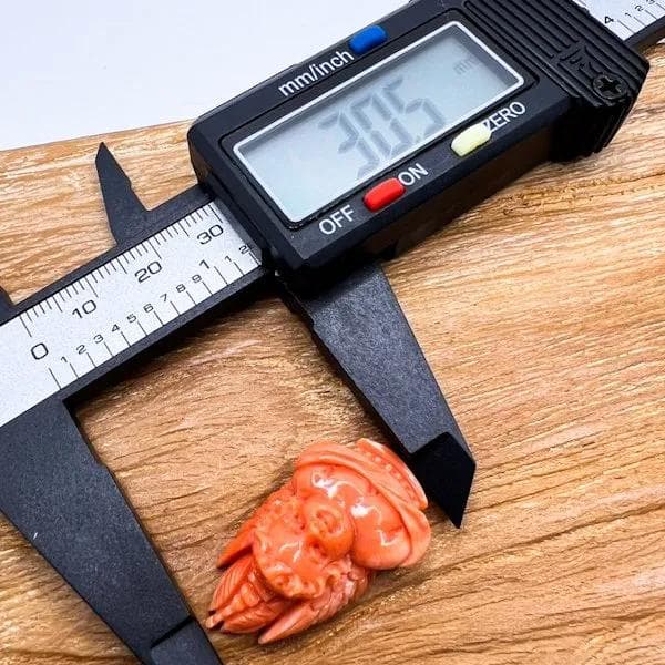 天然珊瑚 彫刻 F9タイプ