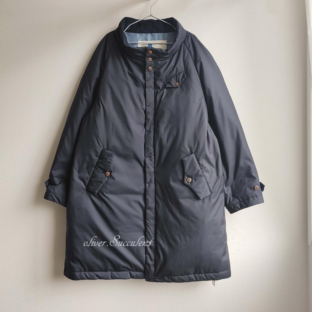 パラスパレス vm 2025AW スタンドカラーダウンコート ネイビー