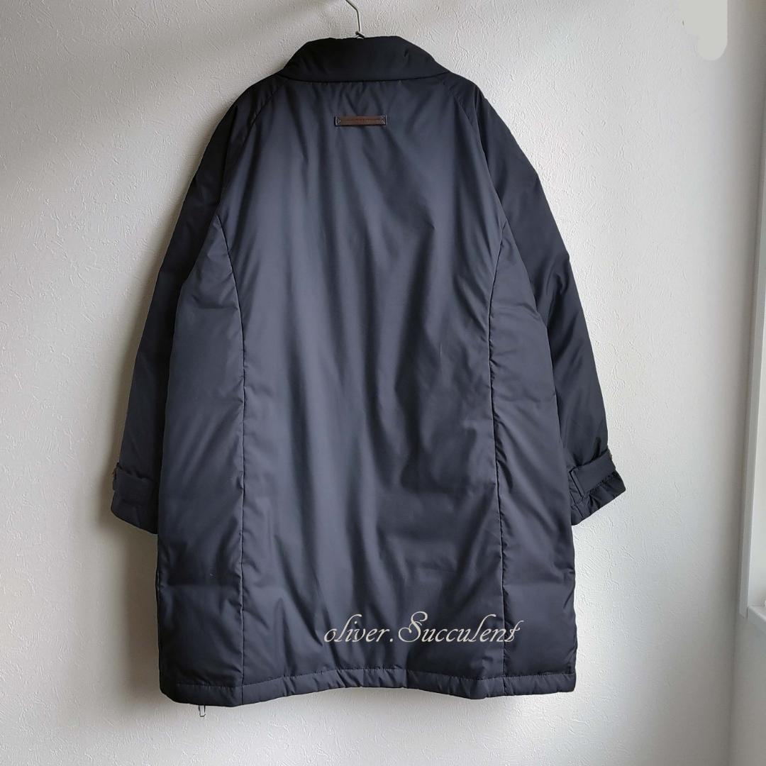 パラスパレス vm 2025AW スタンドカラーダウンコート ネイビー