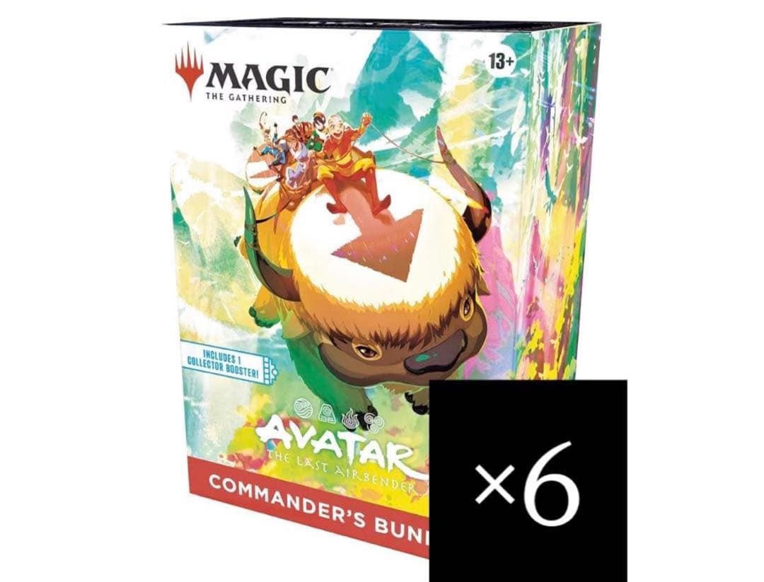 マジック：ザ・ギャザリング 6box MTG avatar Commander's Bundle Avatar: The Last Airbender Commander's Bundle – Mox Boarding House