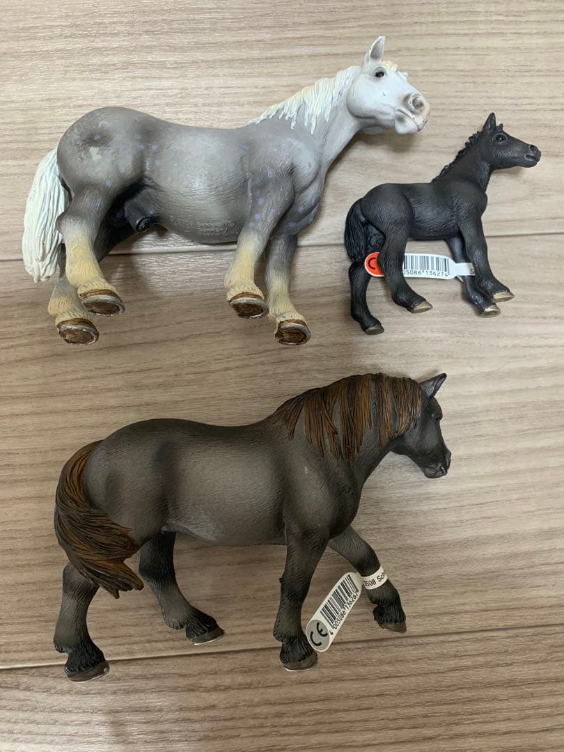 Schleich シュライヒ　フィギュア　 ペルシュロン種　馬　HORSE