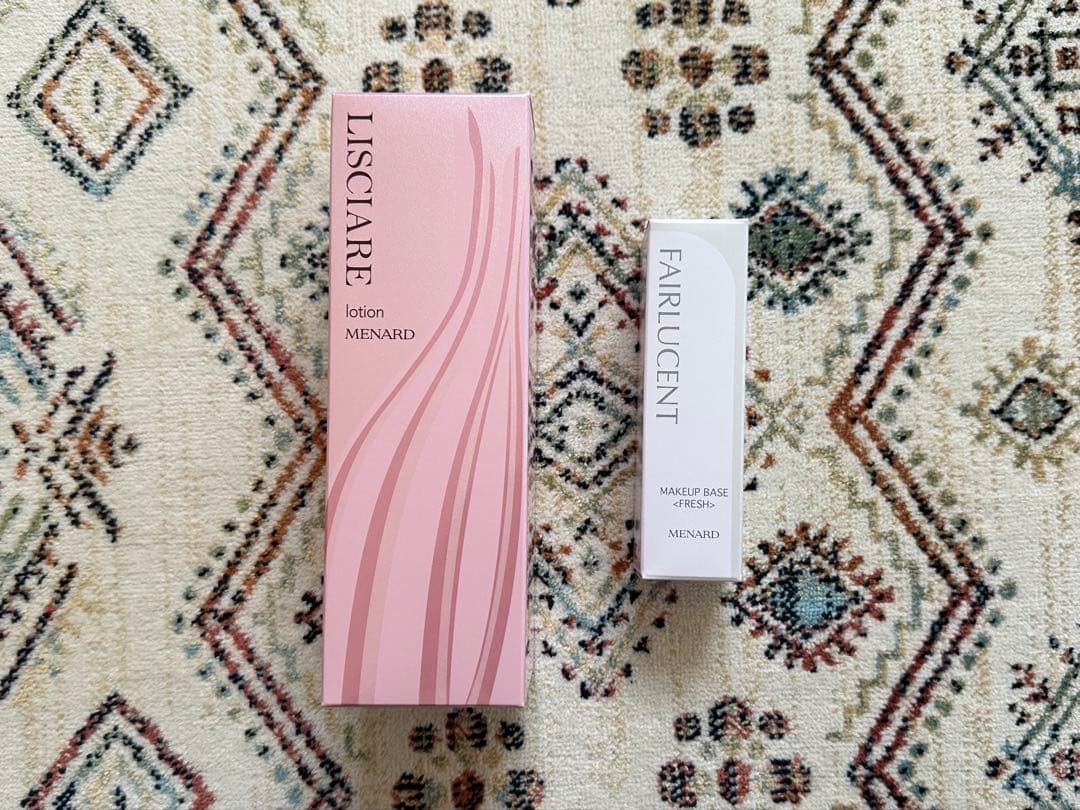 メナードリシアルローション、メイクアップベースさっぱり