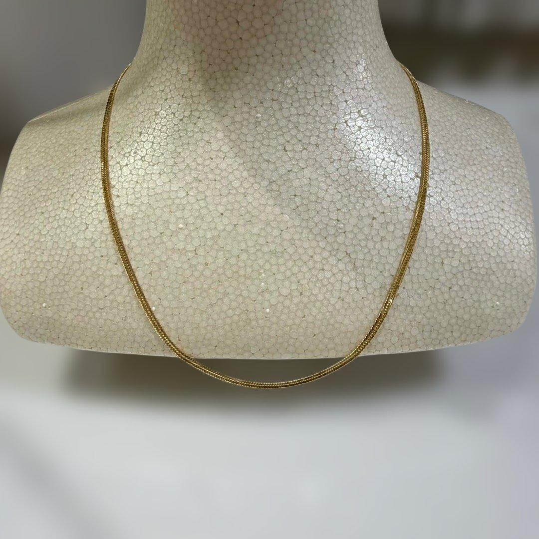 【造幣局検定】K18 喜平ネックレス 12面トリプル 10.3g 50cm