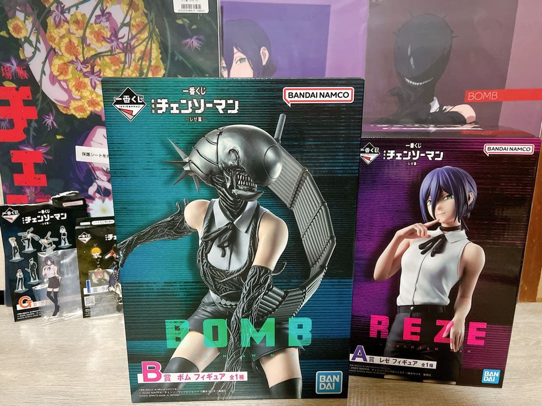 一番くじ　劇場版　チェンソーマン　レゼ篇　A賞 B賞 他　レゼセット