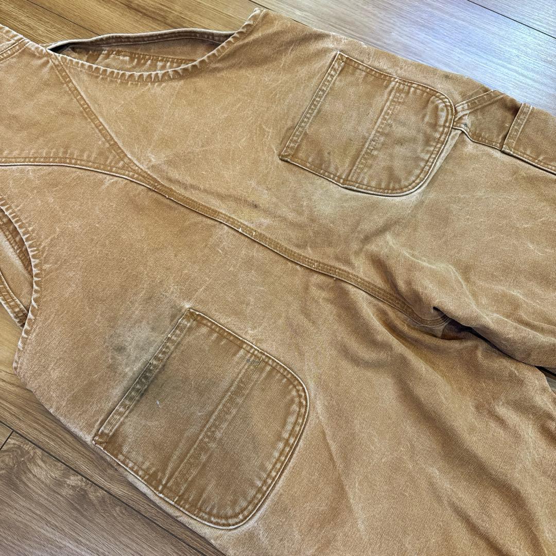 90s Carhartt カーハート ダック ダブルニー オーバーオール FR - メルカリ