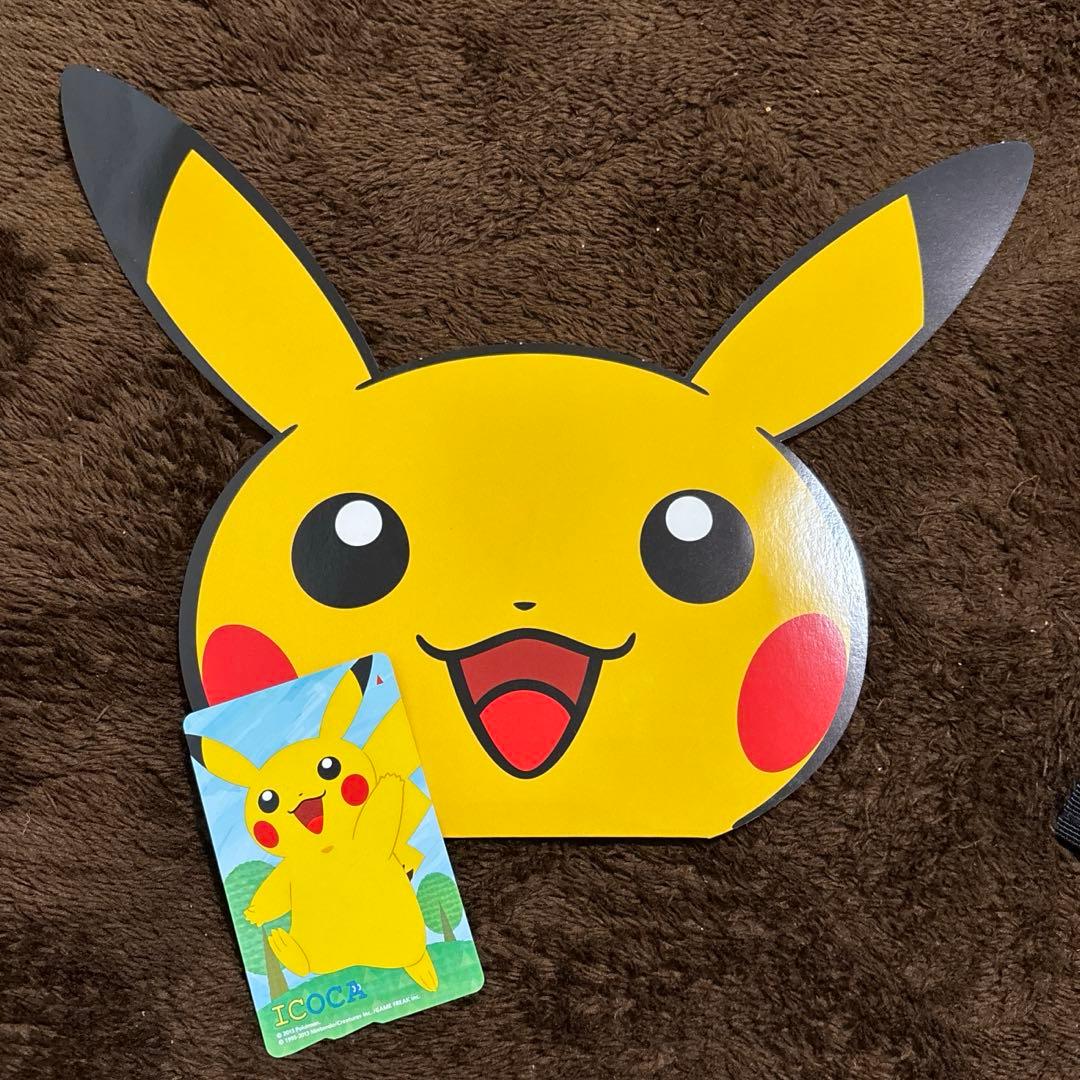 【台紙あり】ポケモン ピカチュウ 限定 交通系カード ICOCA イコカ ICOCA ピカチュウ(限定) - メルカリ