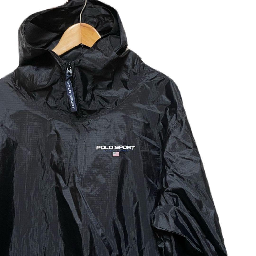 美品　POLO SPORT ナイロン　リップストップ　プルオーバージャケット