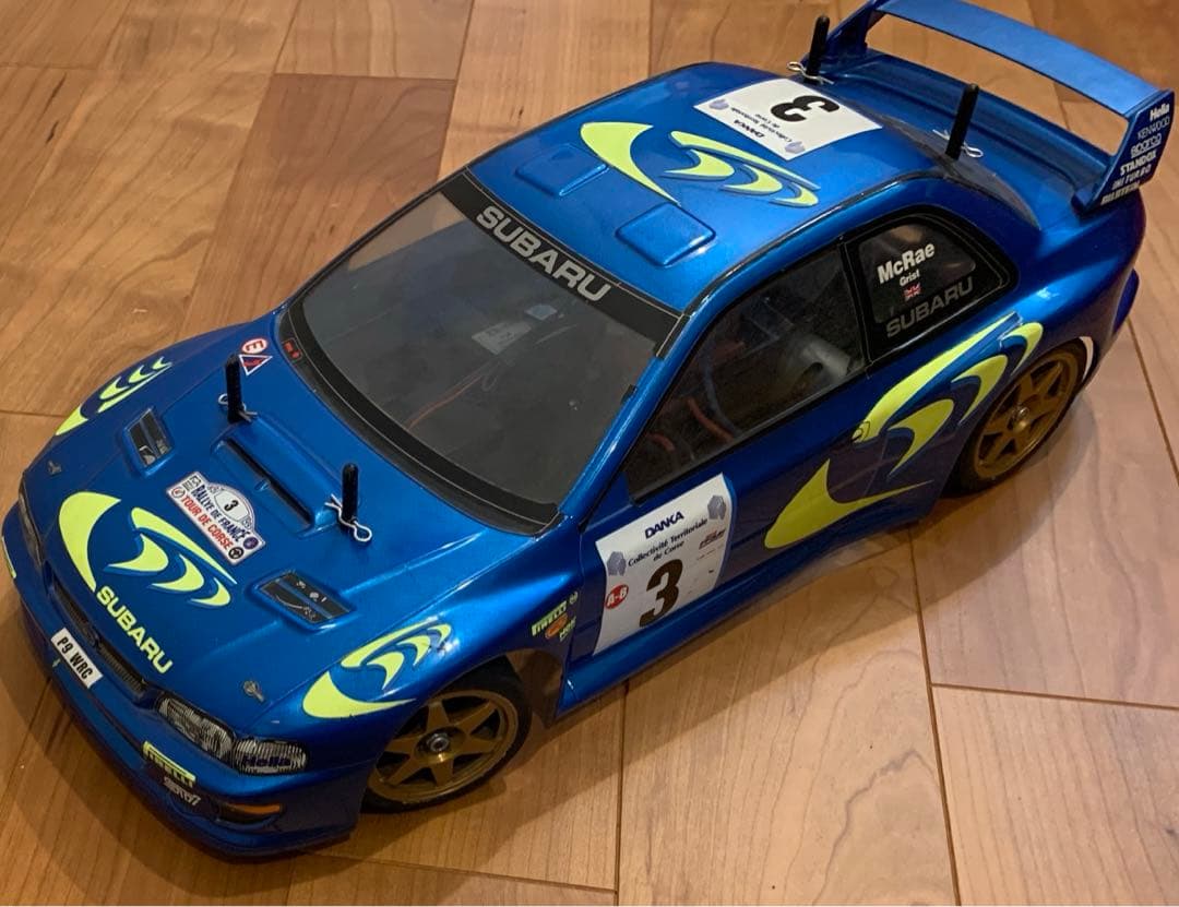 ラジコン　インプレッサ　ジャンク