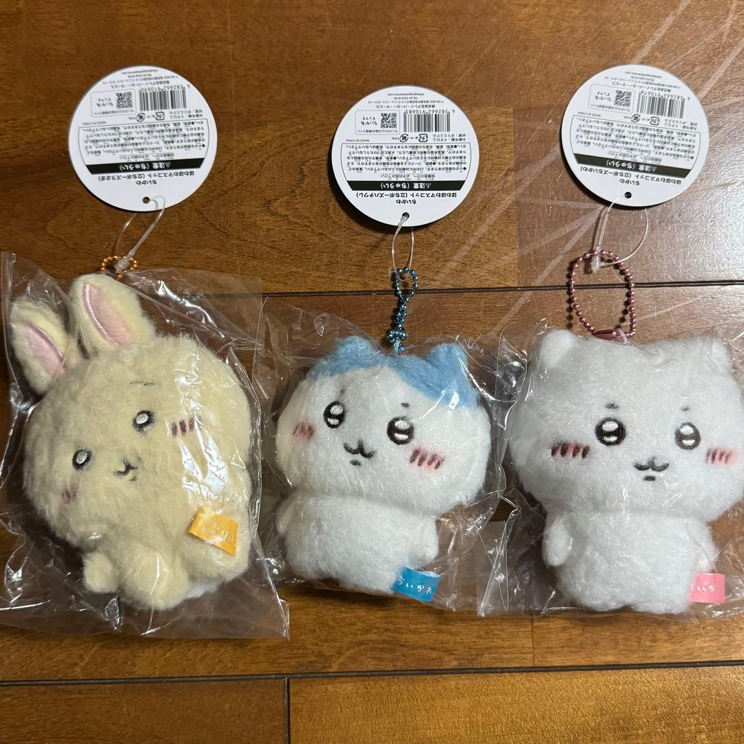 正規品 ちいかわ ハチワレ うさぎ ほわほわマスコット 立ちポーズ