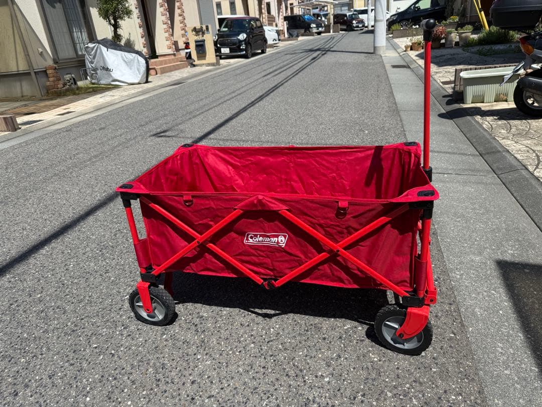 コールマン　キャリーワゴン　キャリーカート　レッド アウトドアワゴン（レッド）の通販｜キャンプ用品のコールマン【公式