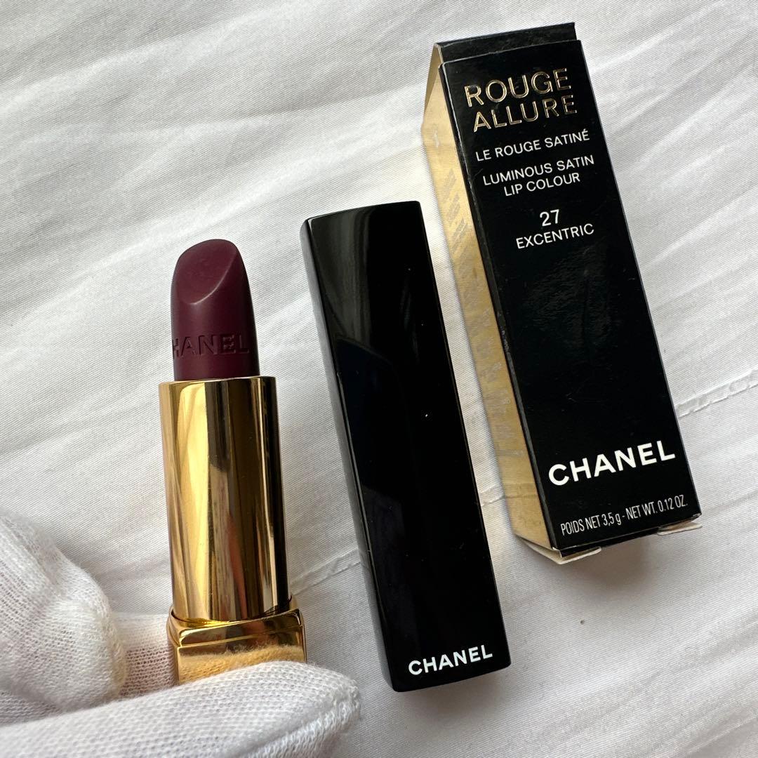 廃盤カラー　希少　シャネル 27 EXCENTRIC 口紅　フランス製