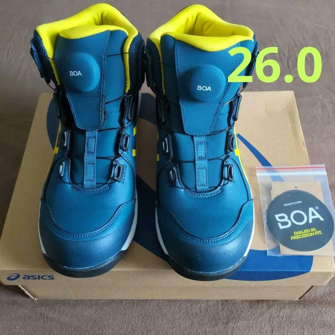 【しょーじ】asics　BOA 安全靴　(廃番カラー)