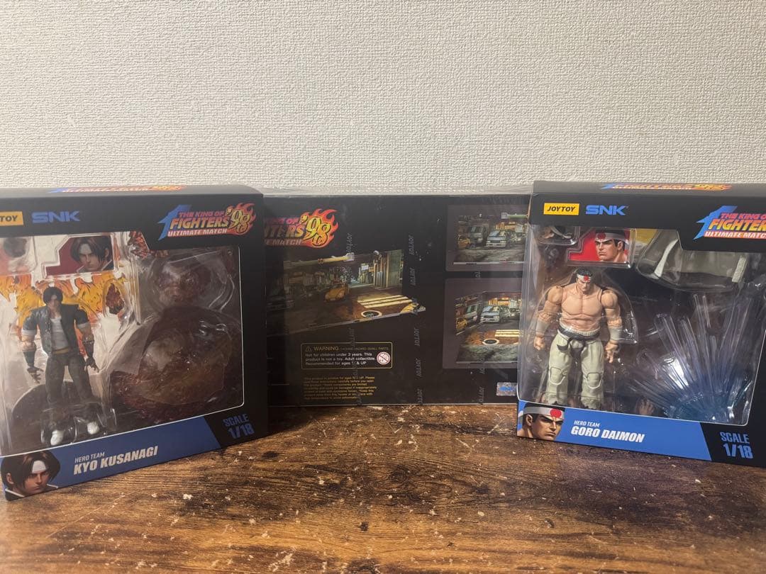 joytoy 3点セット　草薙京　大門　ステージ　KOF