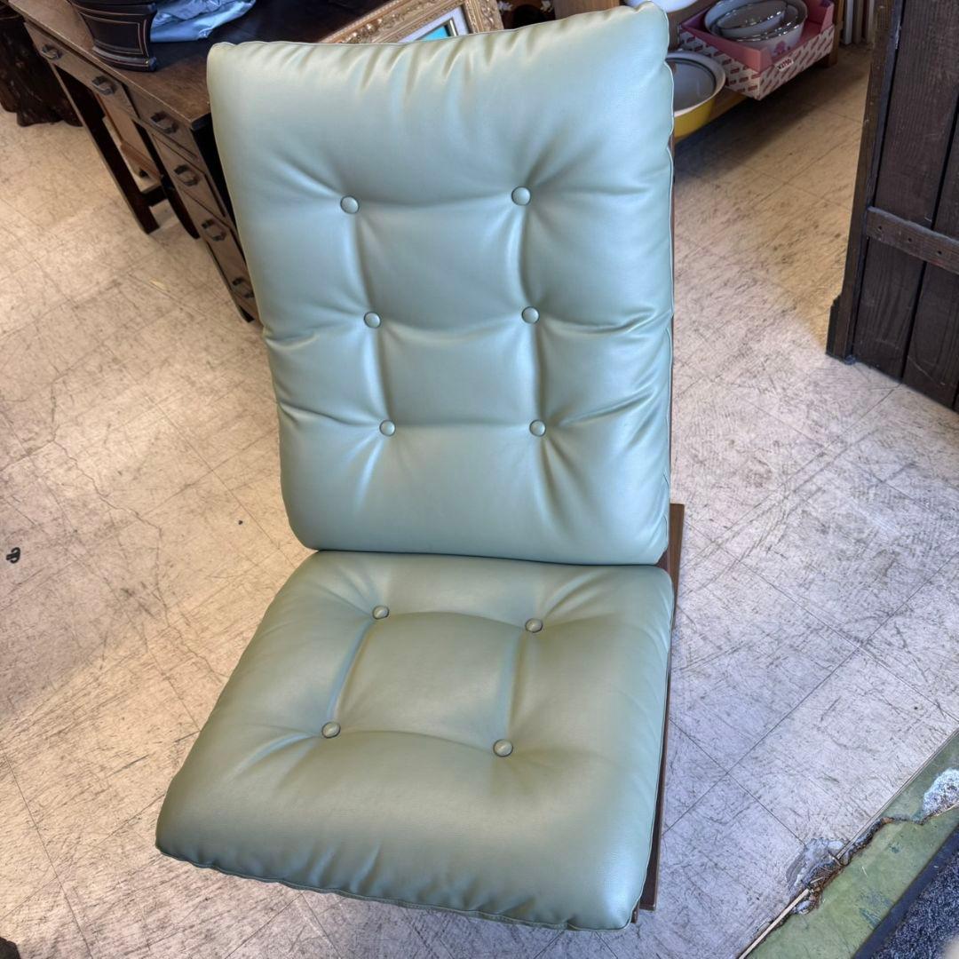 H☆FUJI FURNITURE 1人掛けチェア FUJI FURNITURE 冨士ファニチア 本革 リクライニングチェア 1人掛け