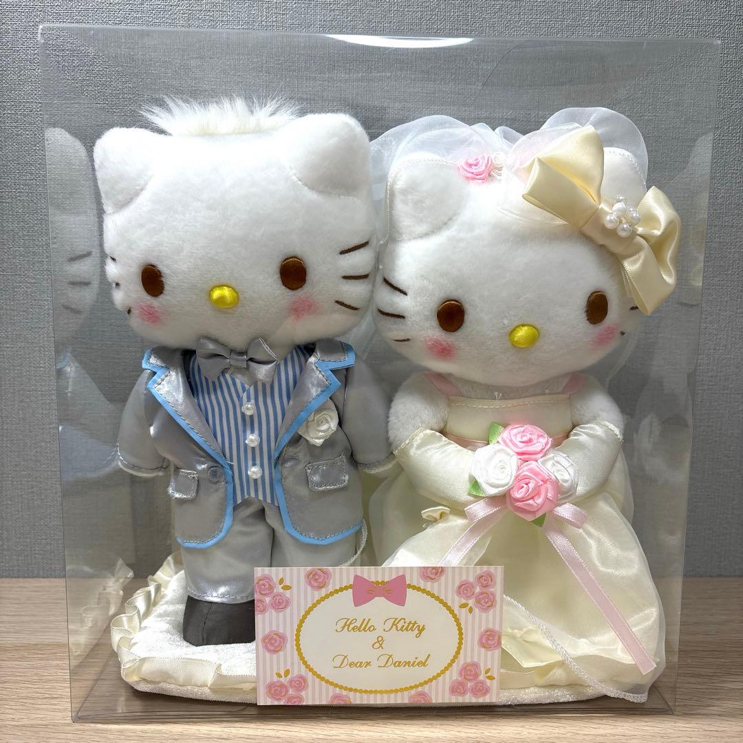 サンリオ ハローキティ&ダニエル ドールパール ぬいぐるみ 結婚　ウェディング