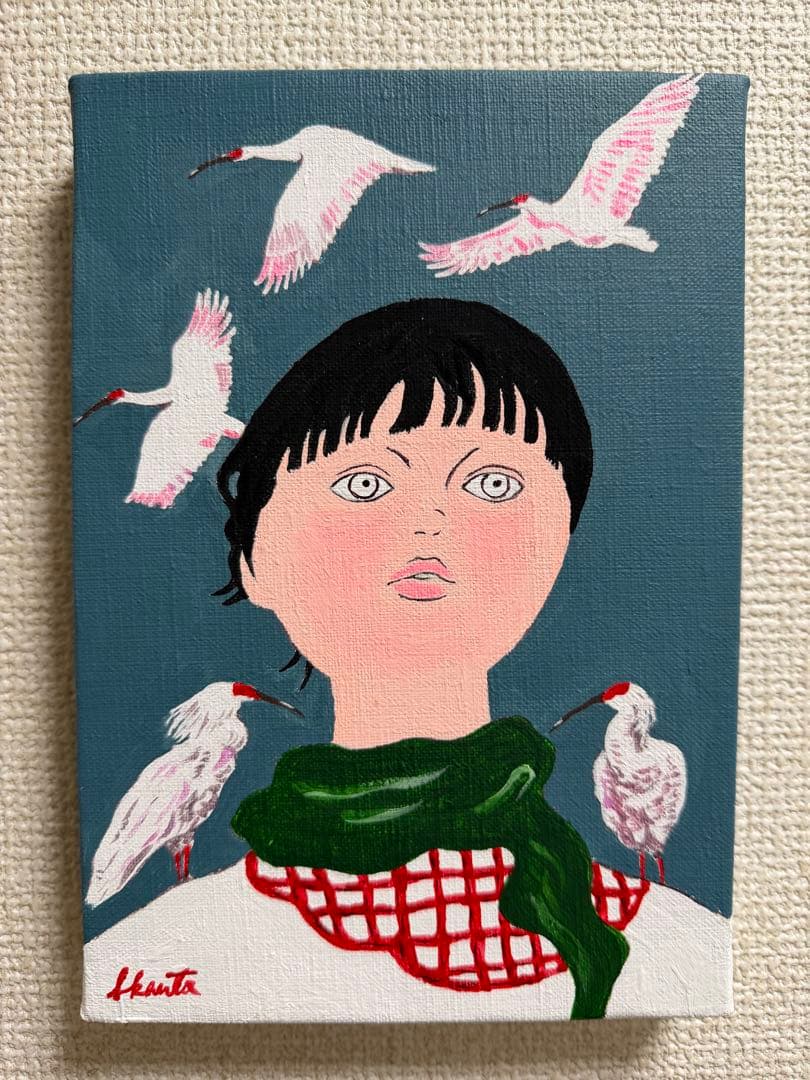 絵画 nipponia nippon