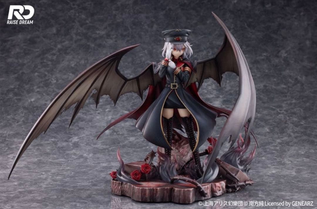 東方project レミリア スカーレット 軍服Ver. フィギュア 新品】東方プロジェクト レミリア・スカーレット 軍服 Ver. 1/6 完成品