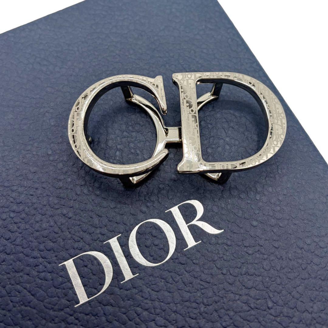 ⭐️美品⭐️クリスチャンディオール CD ICON オブリーク ベルトバックル ⭐️美品⭐️クリスチャンディオール CD ICON オブリーク ベルトバックル
