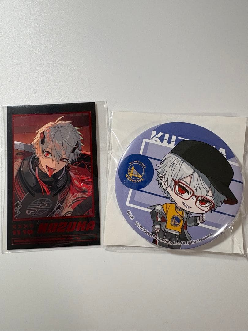 葛葉 缶バッジ & NIJISANJI BATTLE MODEカード - メルカリ