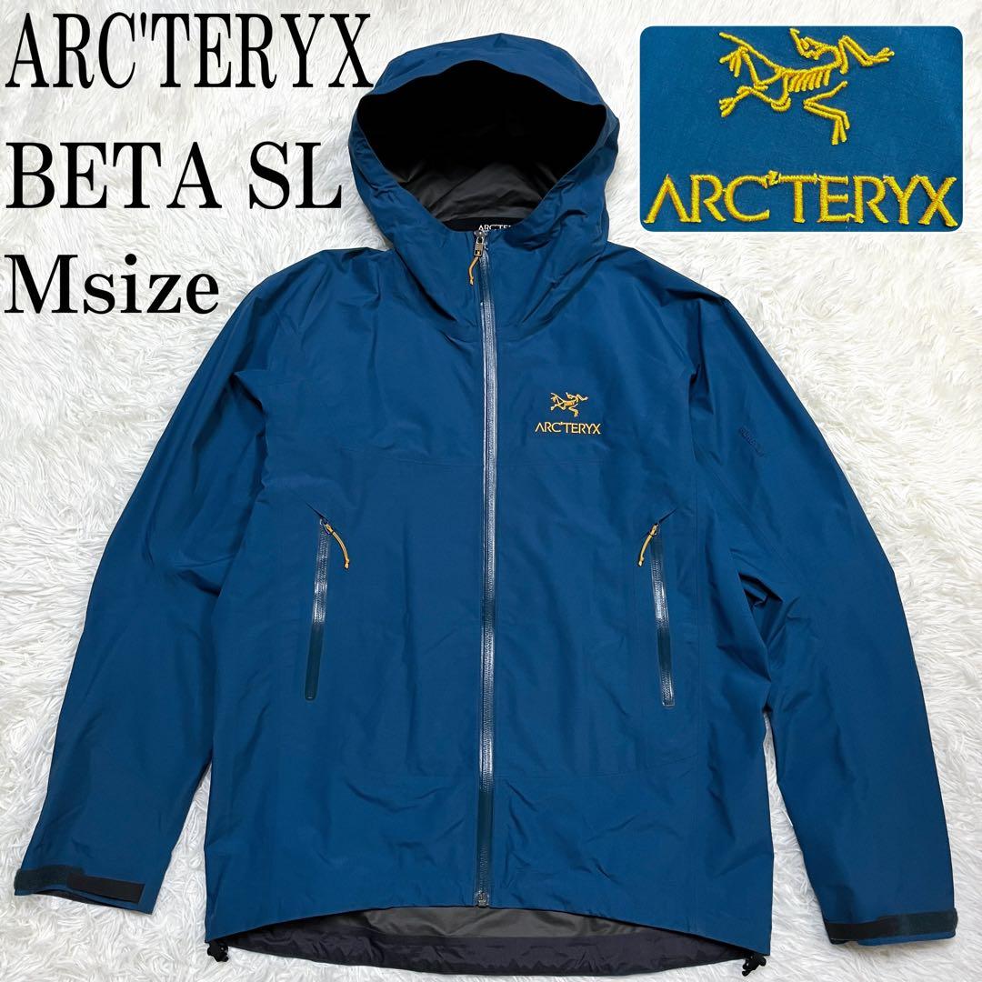 超希少美品 アークテリクス ベータSL 金ロゴ刺繍 ゴアテックス
