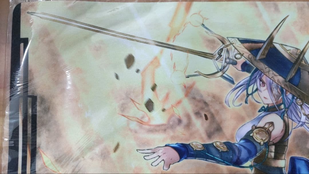 遊戯王 妖眼の相剣師 プレイマット スリーブ 未開封 フルドリリス ぴら