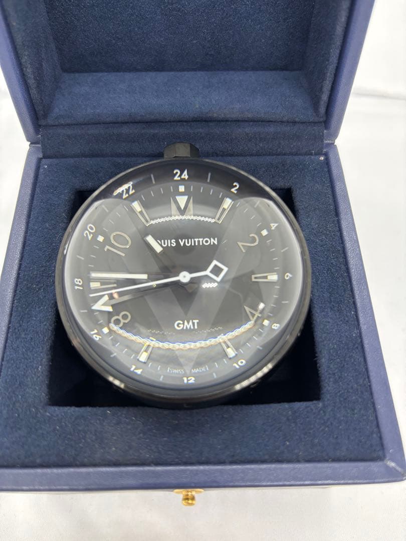 Louis Vuitton GMT ブラック　クォーツ