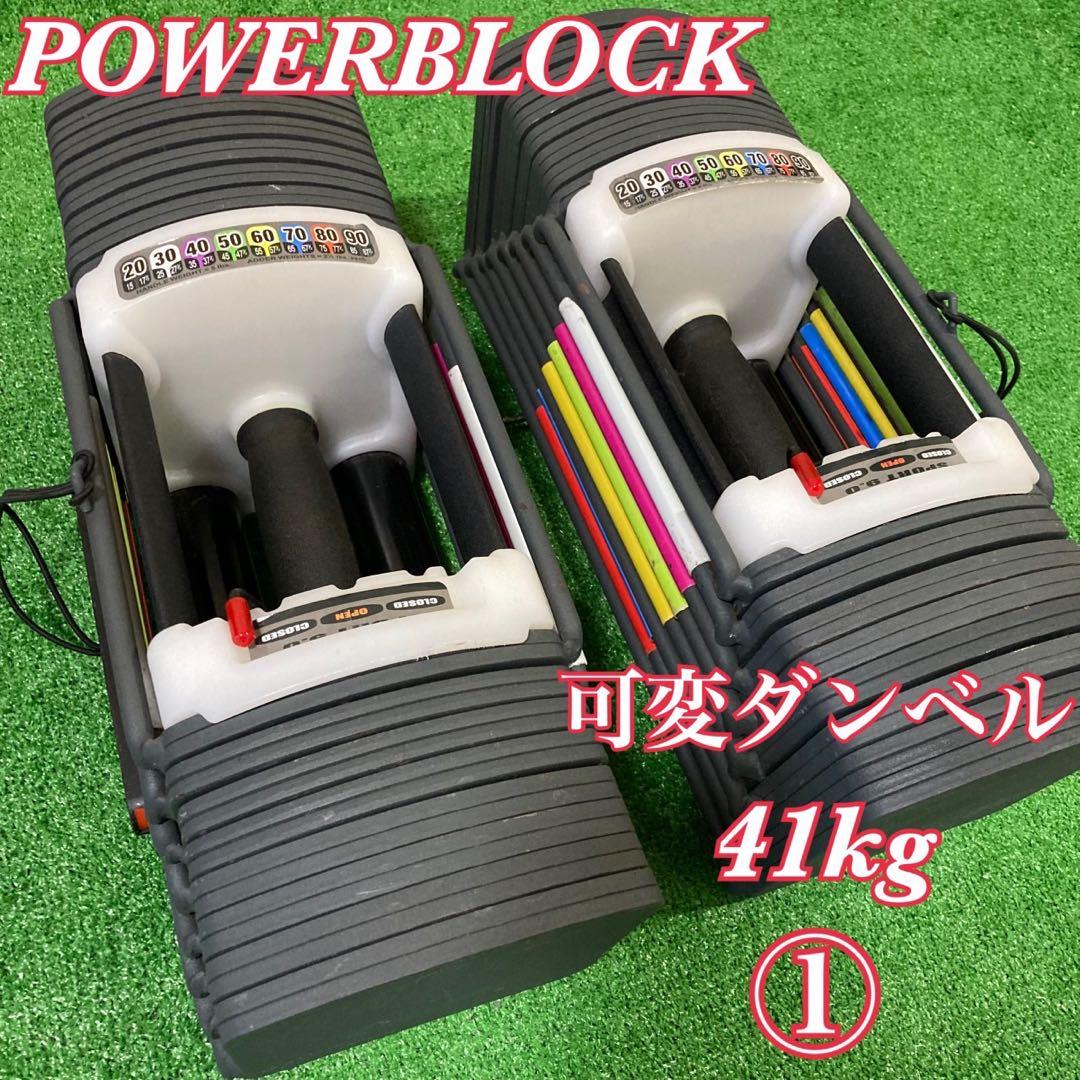 POWERBLOCK　ブロック 可変式ダンベル 41Kg①
