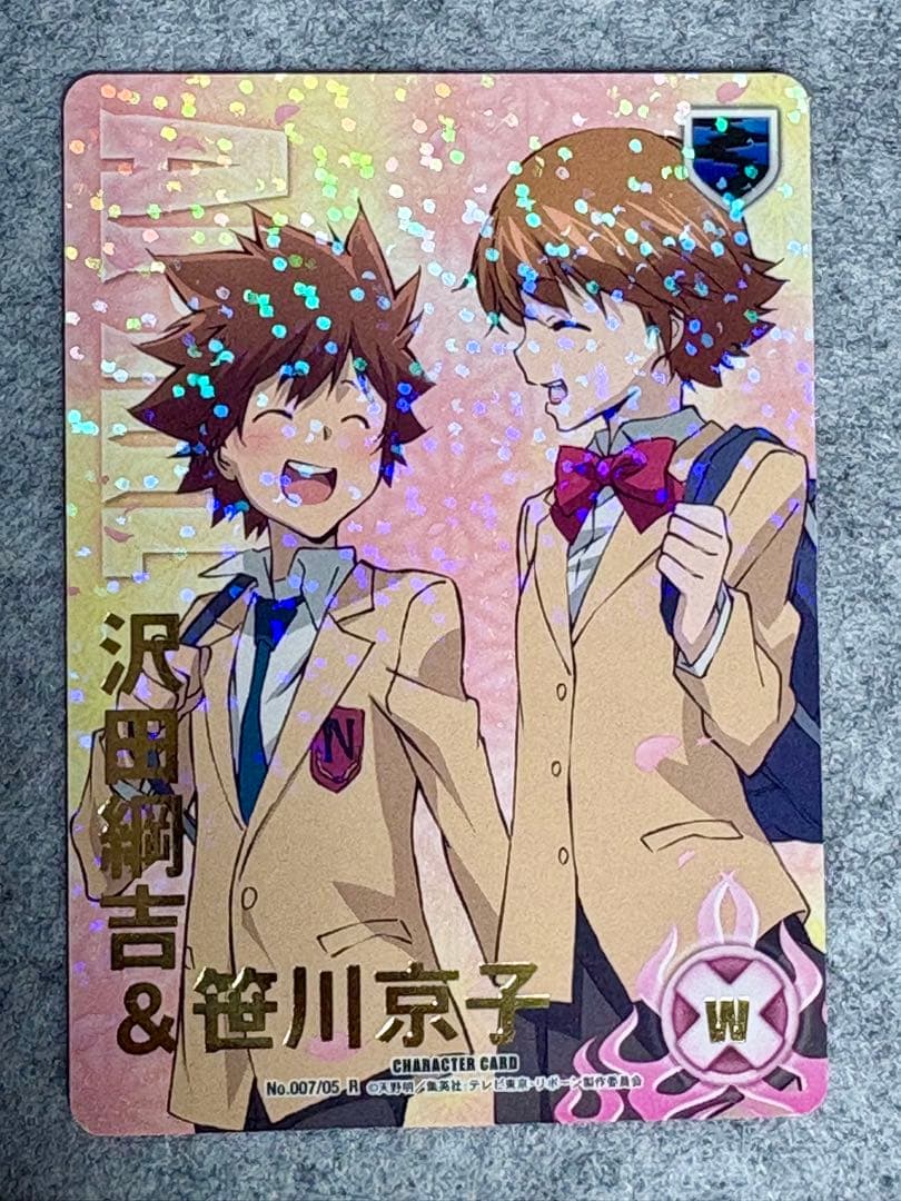 家庭教師ヒットマンREBORN! CCG 沢田綱吉＆笹川京子 ツナ - メルカリ